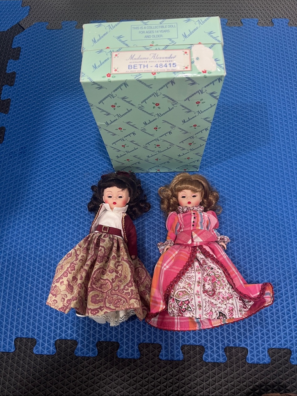 Madame Alexander doll company Beth and another doll